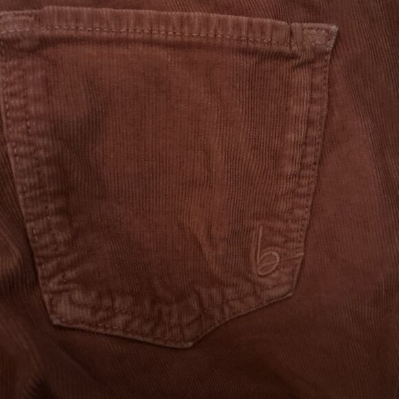 Bebe Corduroy Skinny Womens Jean Pants Salmon Pink Preowned Size 27 Made In USA - Picture 10 of 11